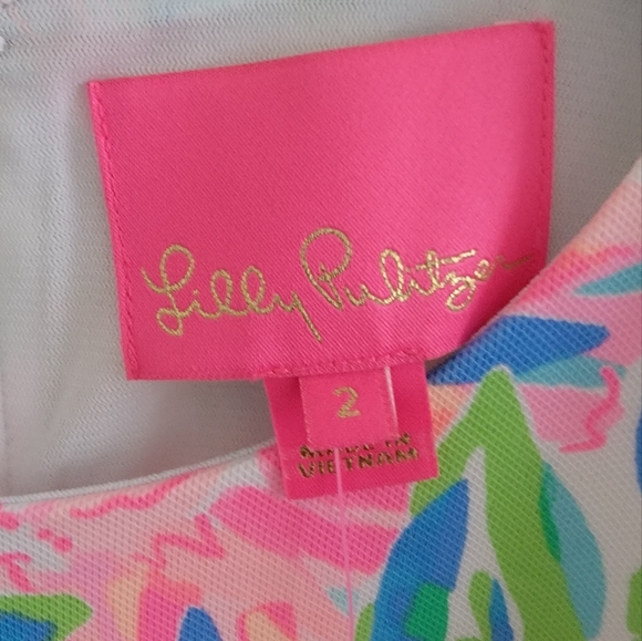 NWT Lilly Pulitzer Carmelisa shift dress, size 2 - Picture 4 of 11